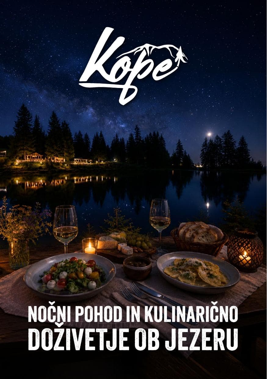 Nočni pohod in kulinarično doživetje ob jezeru